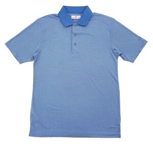 Men’s Grand Slam Regatta Blue Stripe Performance Polo XXL Excellent Condition